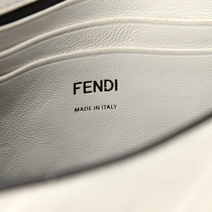 Fendi Nappa FF 1974 Embossed Mini Baguette White 6 of 11