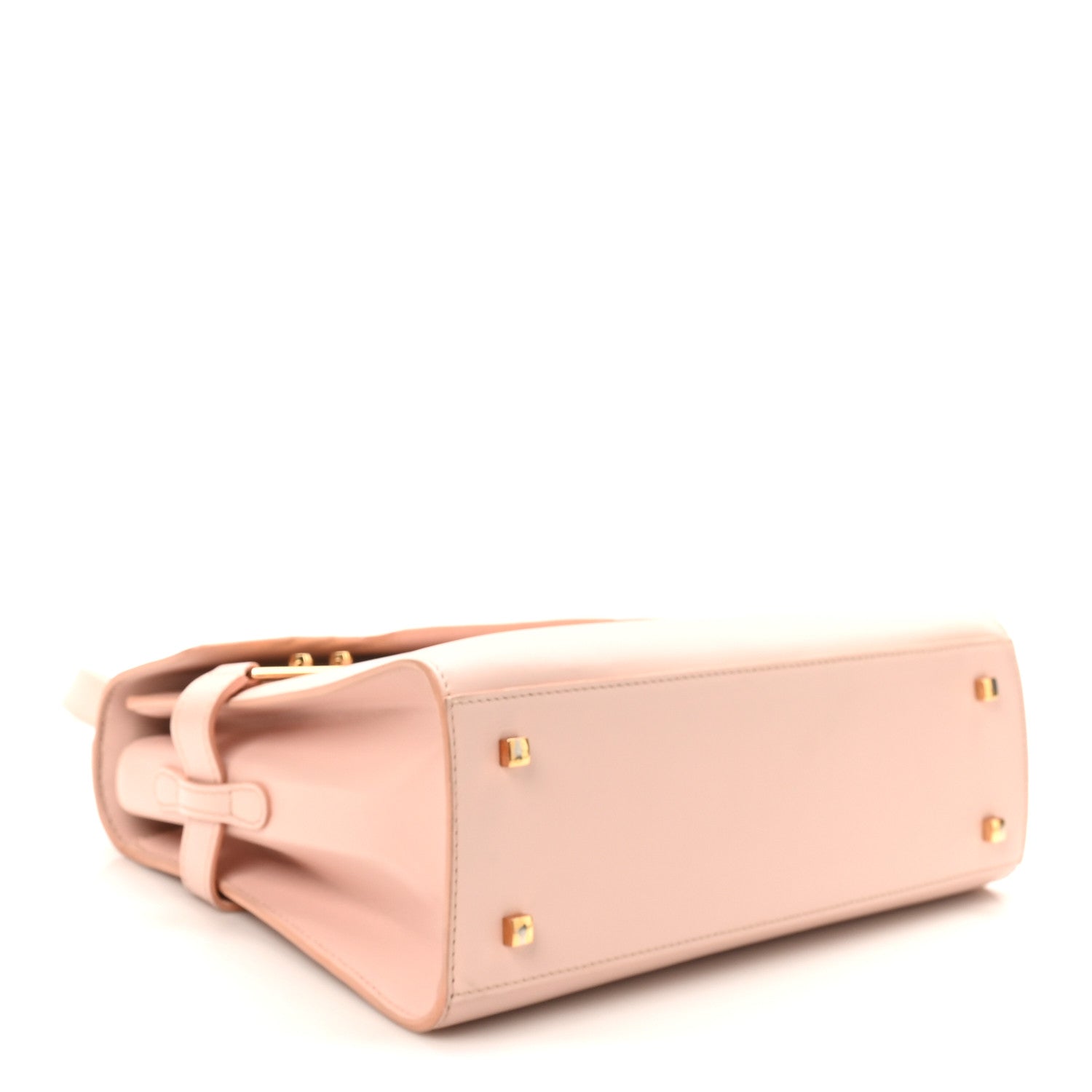 Delvaux Calfskin MM Tempete Satchel Light Pink 4 of 10
