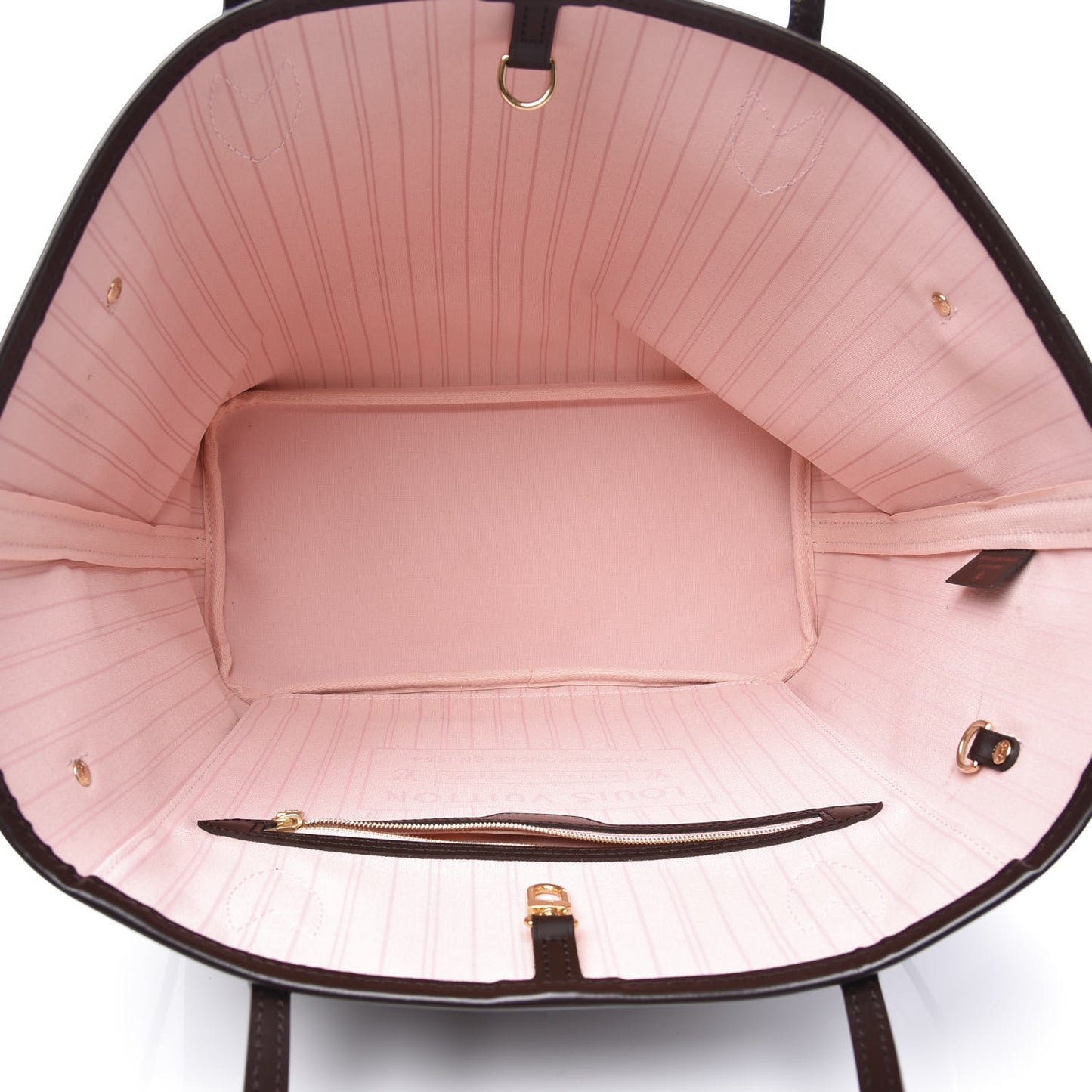 Damier Ebene Neo Neverfull MM Rose Ballerine