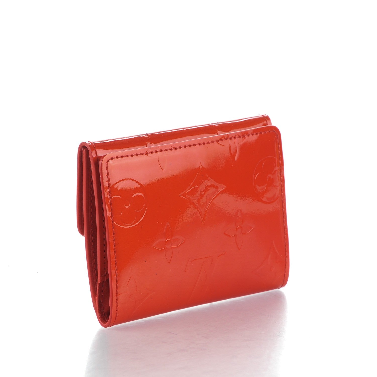 Louis Vuitton Vernis Ludlow Wallet Rouge 3 of 7