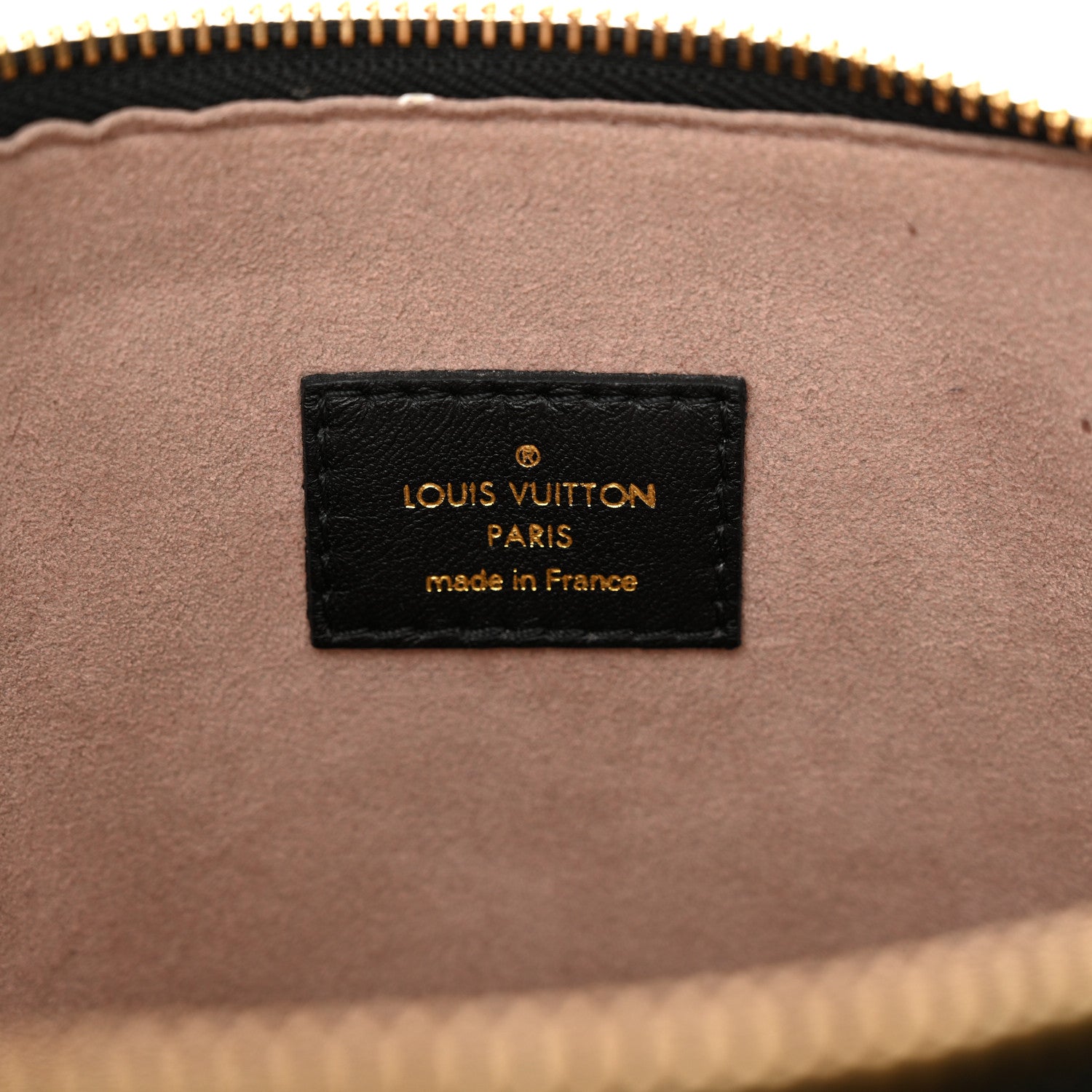 Louis Vuitton Lambskin Embossed Monogram Coussin PM Black 6 of 9