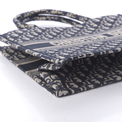 Christian Dior Oblique Medium Book Tote Blue Multicolor 6 of 11