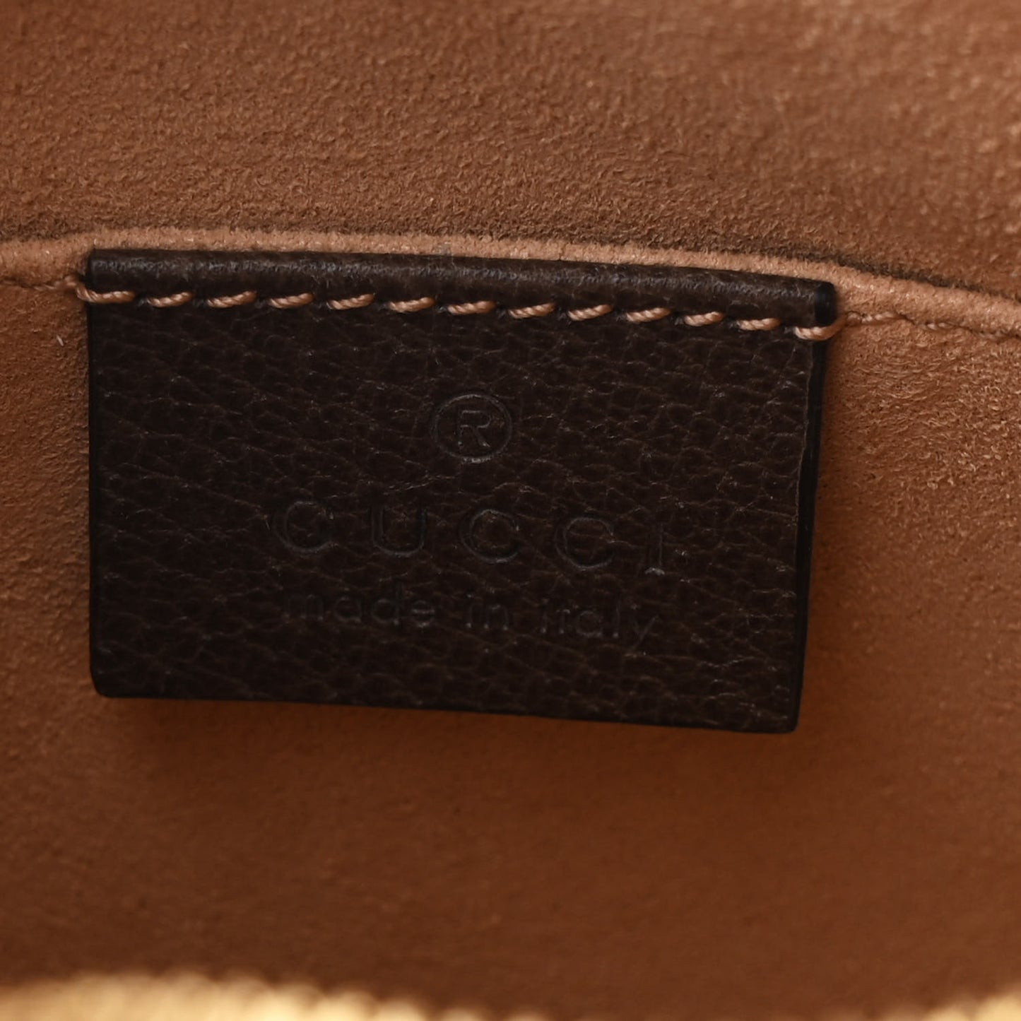 GG Supreme Monogram Web Small Ophidia Belt Bag 75 30 Dark Brown
