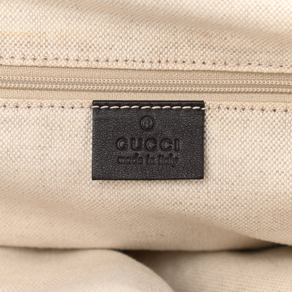 Gucci Monogram Medium Sukey Boston Bag Brown 6 of 9