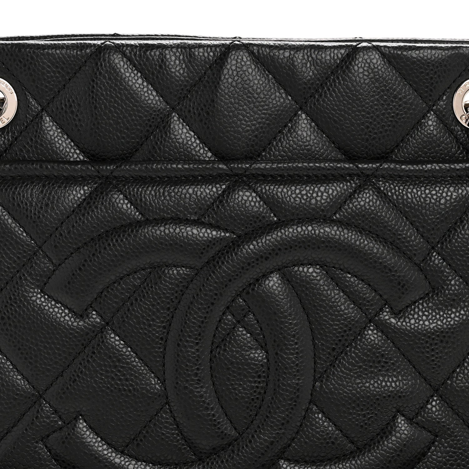 Chanel Caviar Quilted Timeless CC Soft Tote Black 8 of 11
