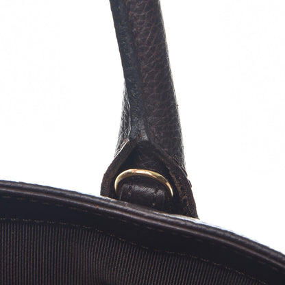 Chanel Calfskin Tall Cerf Tote Brown 11 of 25