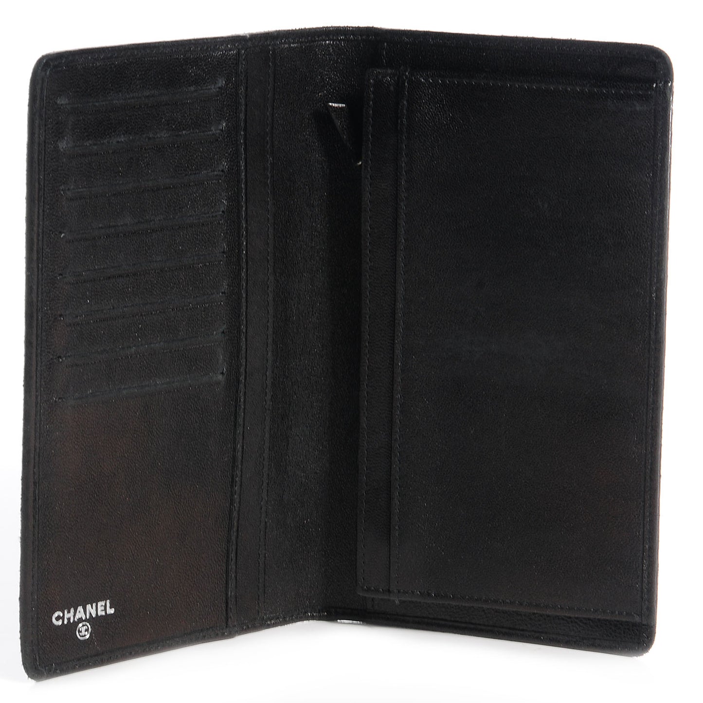 Leather CC Yen Wallet Black