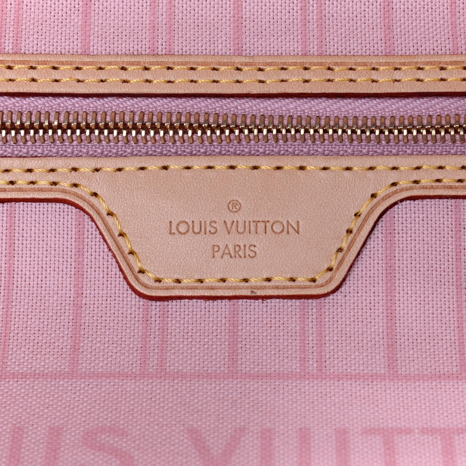 Louis Vuitton Damier Azur Neo Neverfull MM Rose Ballerine 7 of 15