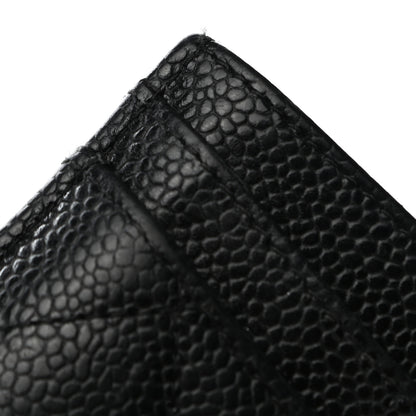 Chanel Caviar Quilted Card Holder Black 11 of 11