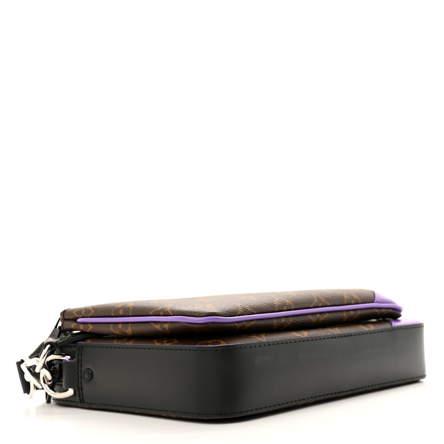 Louis Vuitton Monogram Macassar Trio Messenger Purple 4 of 10