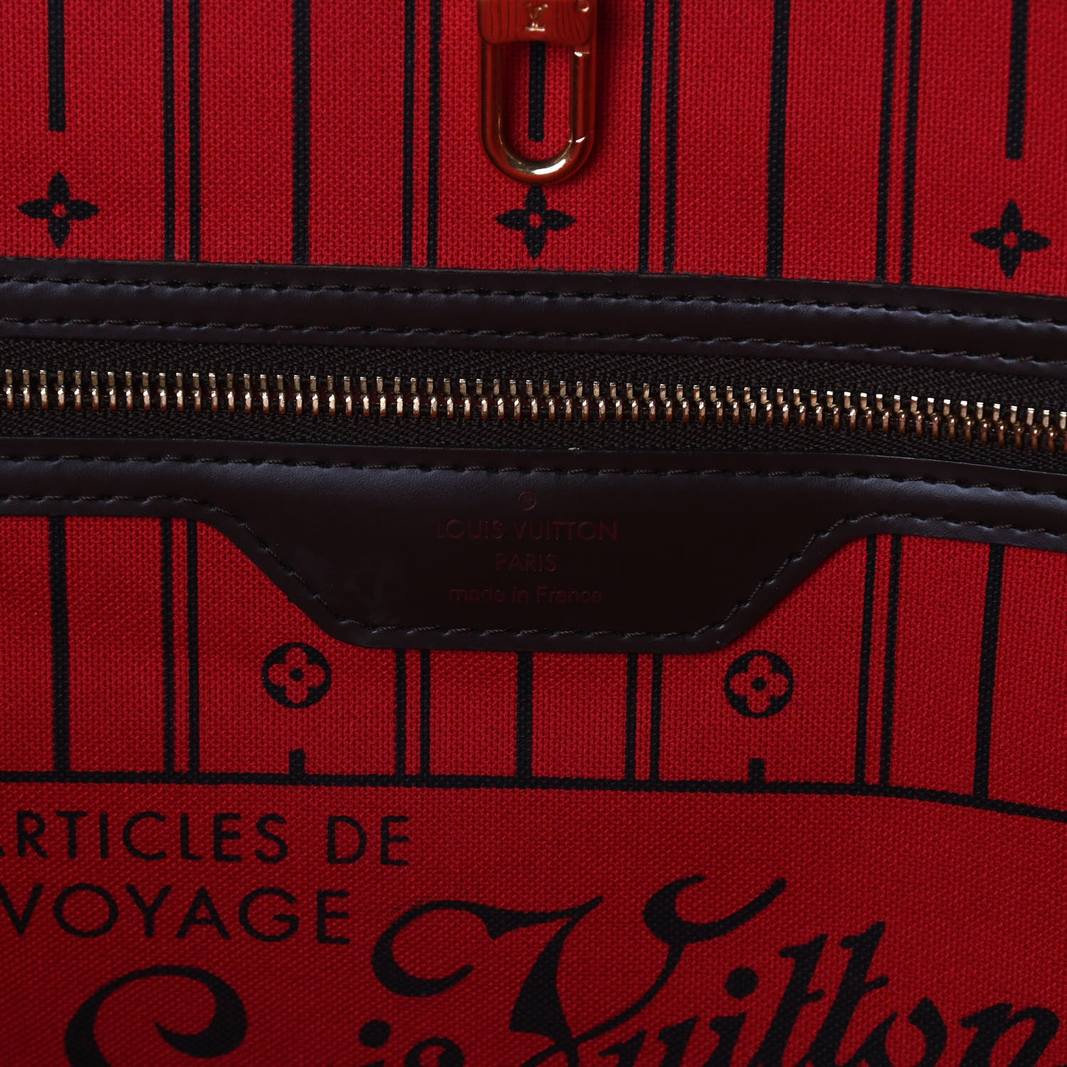 Louis Vuitton Damier Ebene Neverfull GM 6 of 10