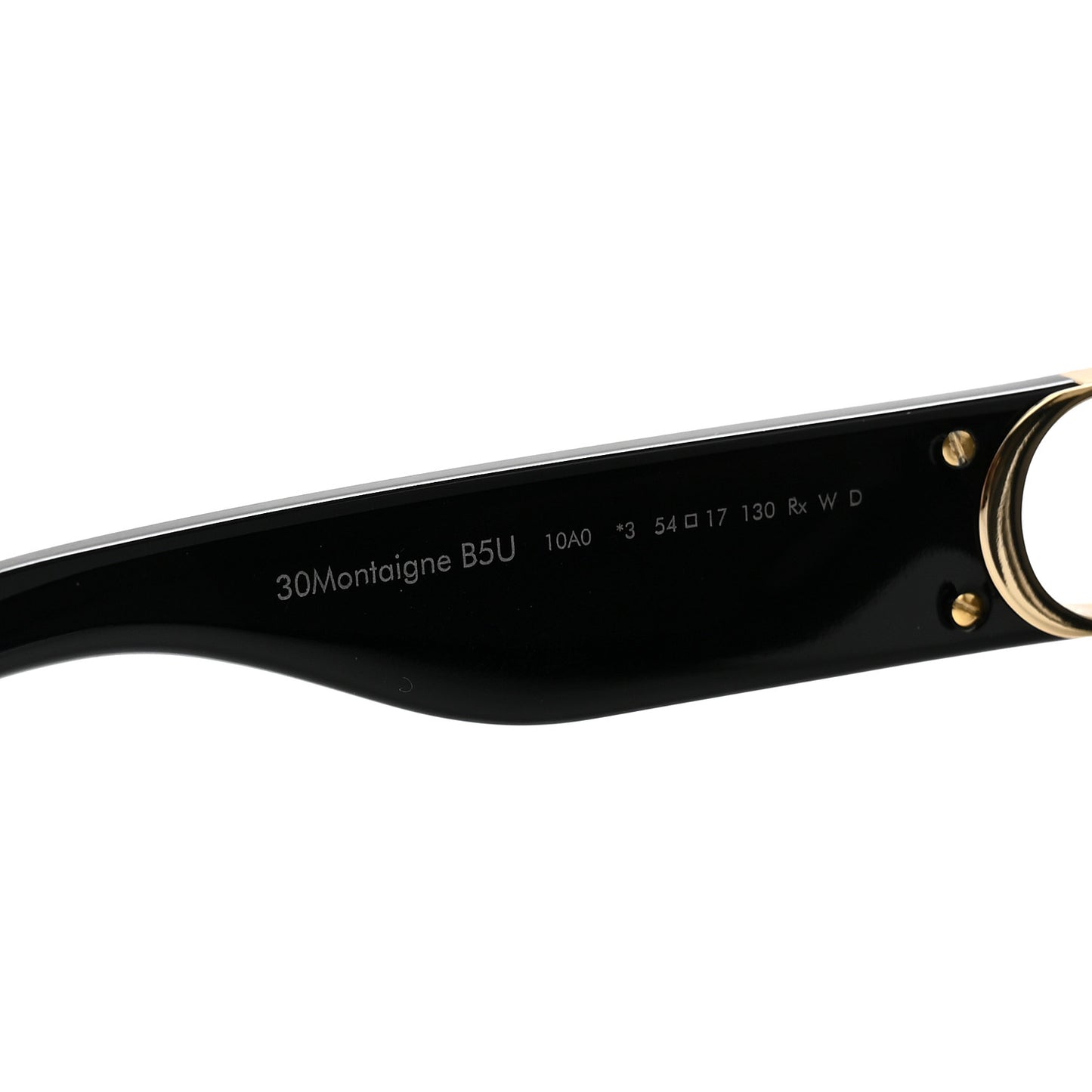 Acetate 30Montaigne B5U Black Butterfly Sunglasses Black