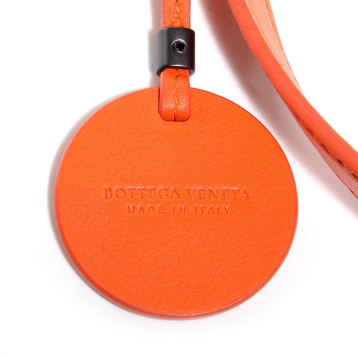 Calfskin Intrecciomirage Intarsio Large Tote Tangerine