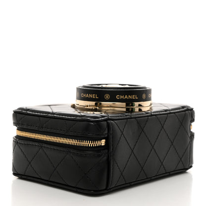 Chanel Lambskin Quilted Coco Click Bag Black 5 of 11