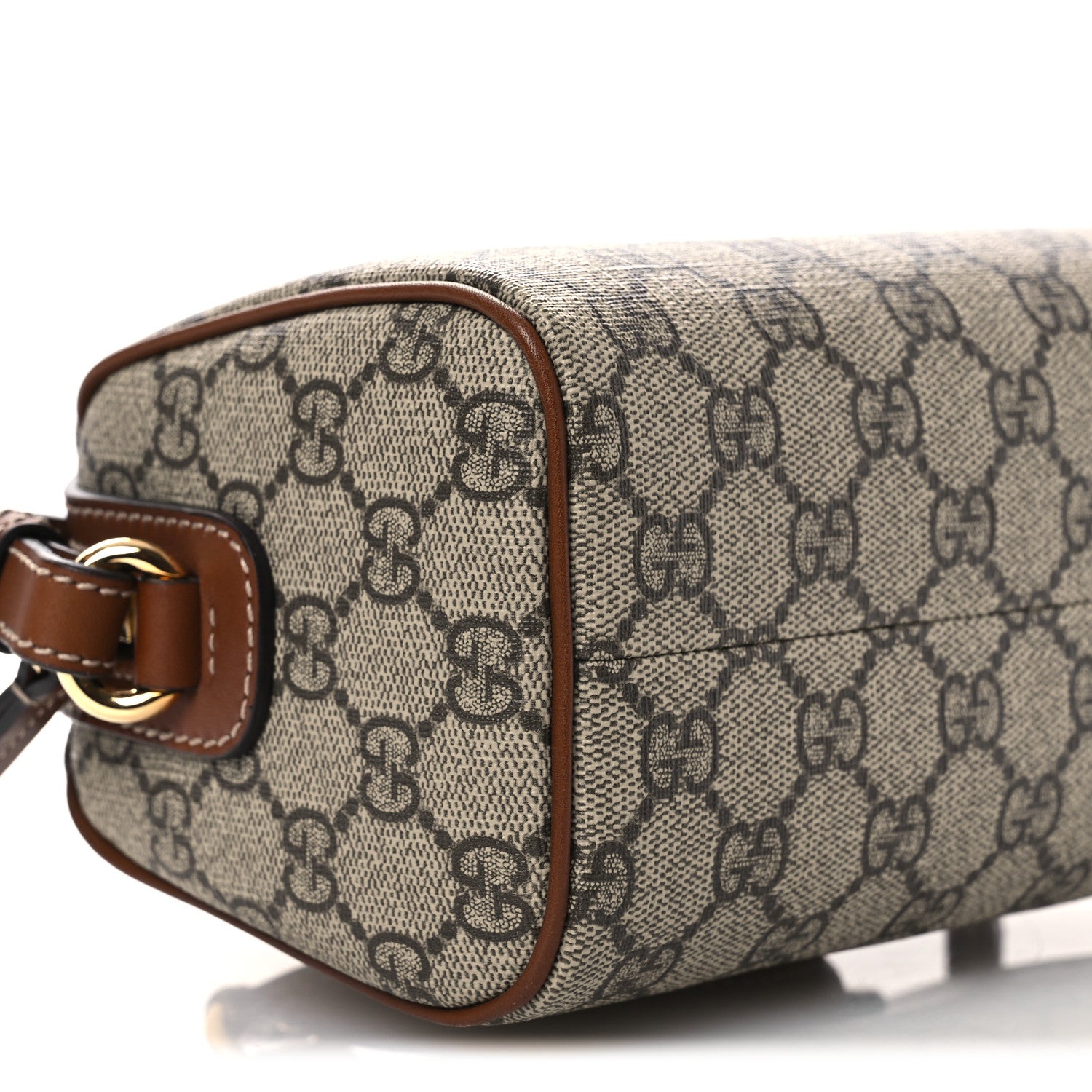 Gucci GG Supreme Monogram Mini Boston Beige Tuscany 9 of 10