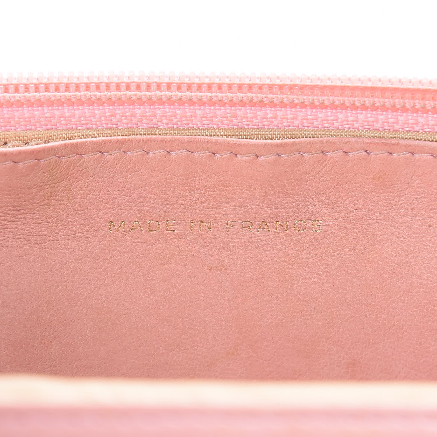 Chanel Caviar Timeless CC Wallet On Chain WOC Pink 7 of 14
