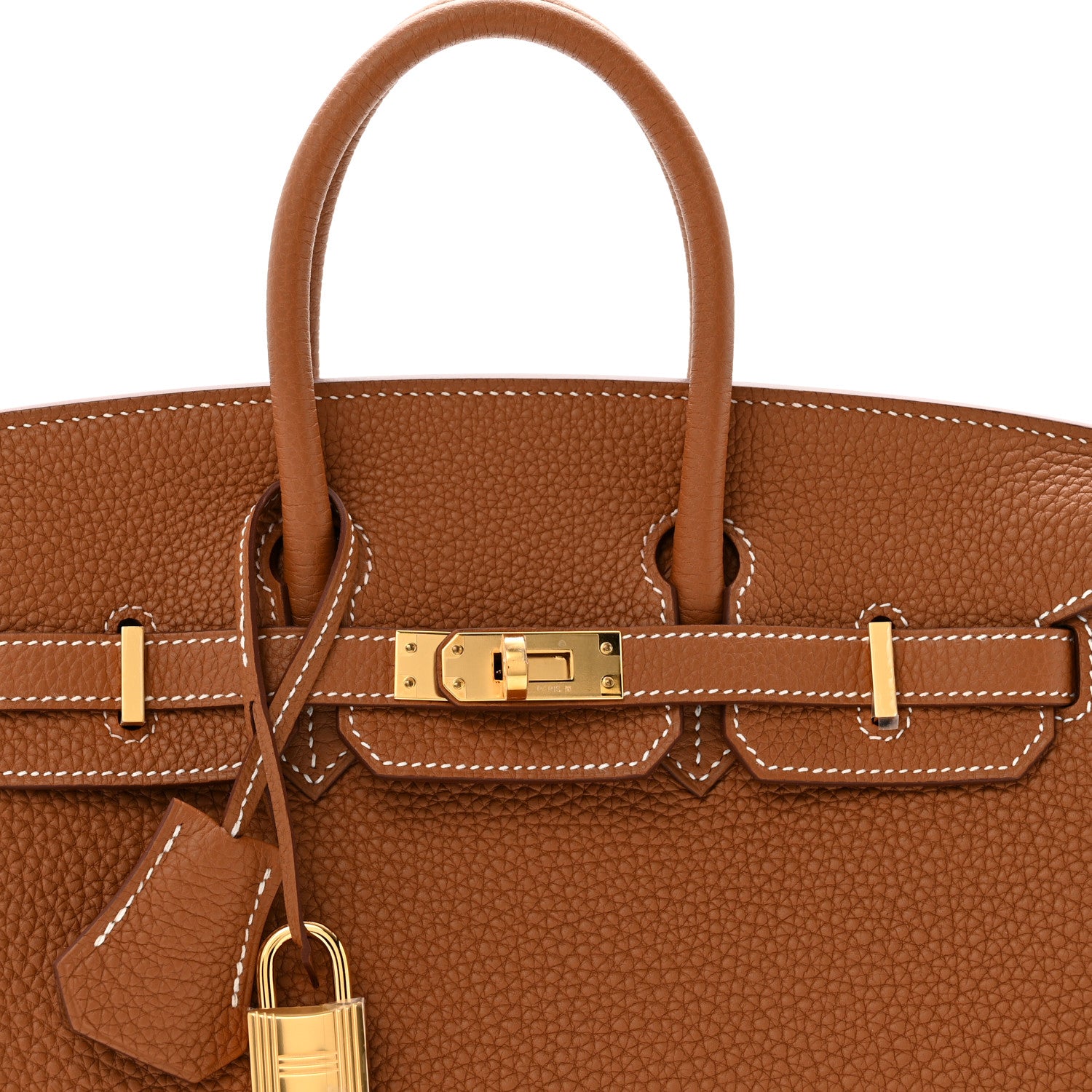 Hermes Togo Birkin 25 Gold 8 of 13