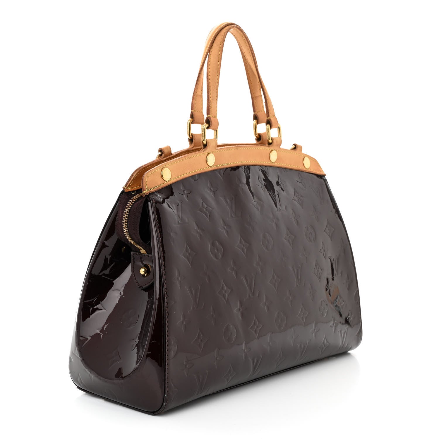 Louis Vuitton Vernis Brea GM Amarante 3 of 13