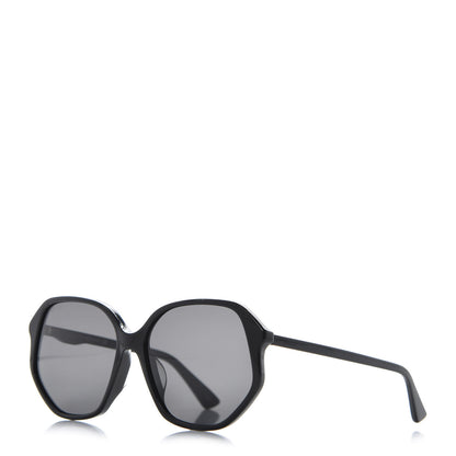 Gucci Acetate Round Sunglasses GG0258SA Black 1 of 8