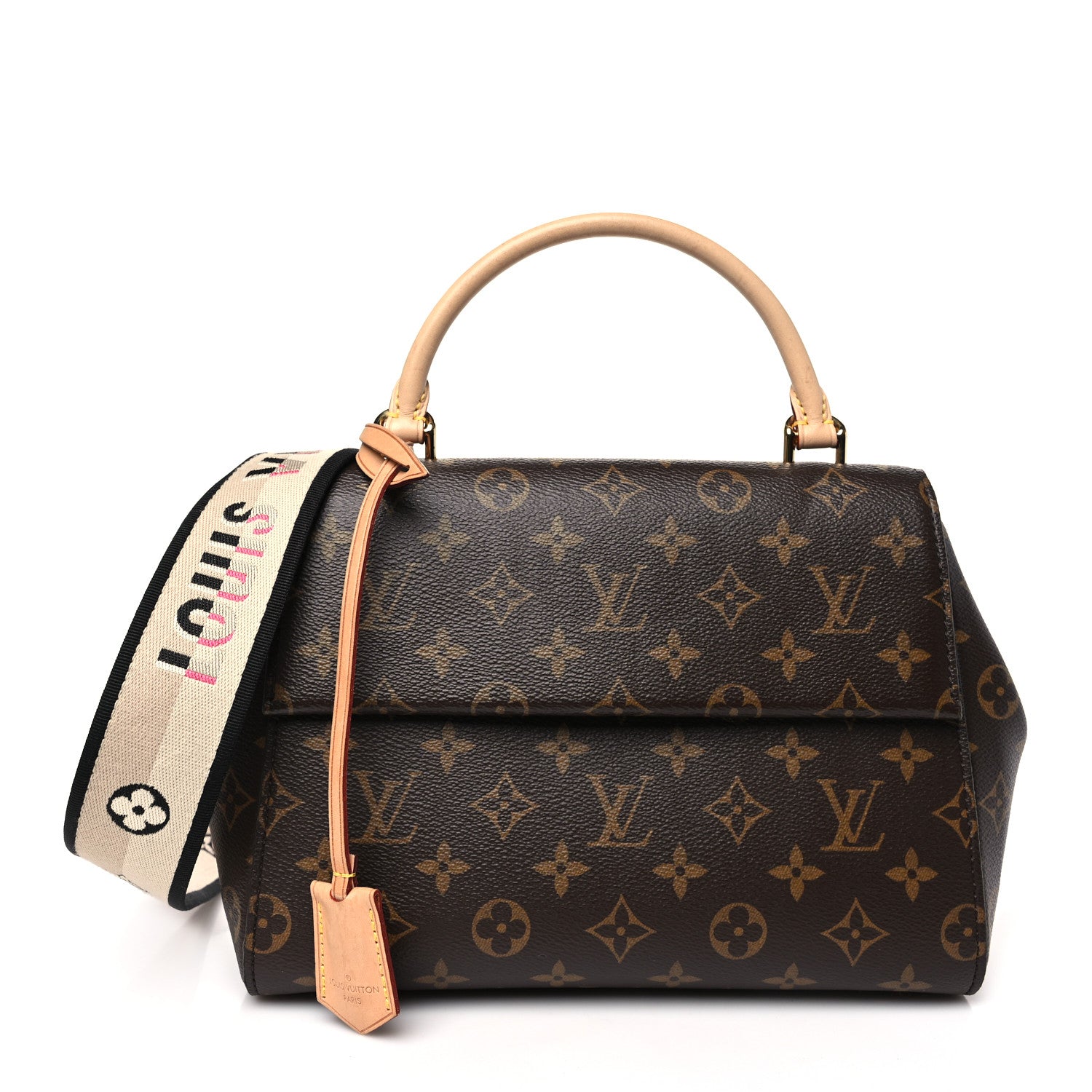 Louis Vuitton Monogram Cluny BB Black 1 of 9