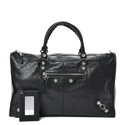 Balenciaga Agneau Giant 21 Silver Hardware Work Black 1 of 9