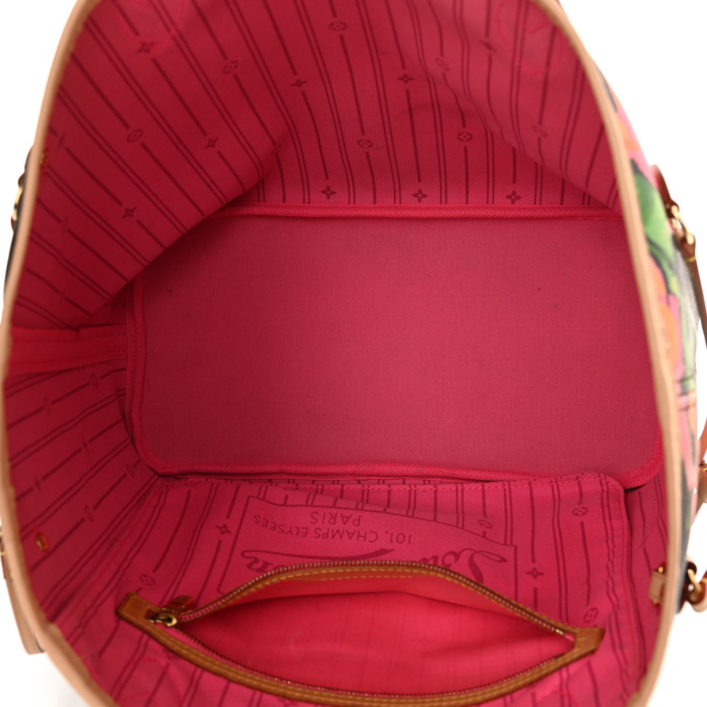 Monogram Roses Neverfull MM