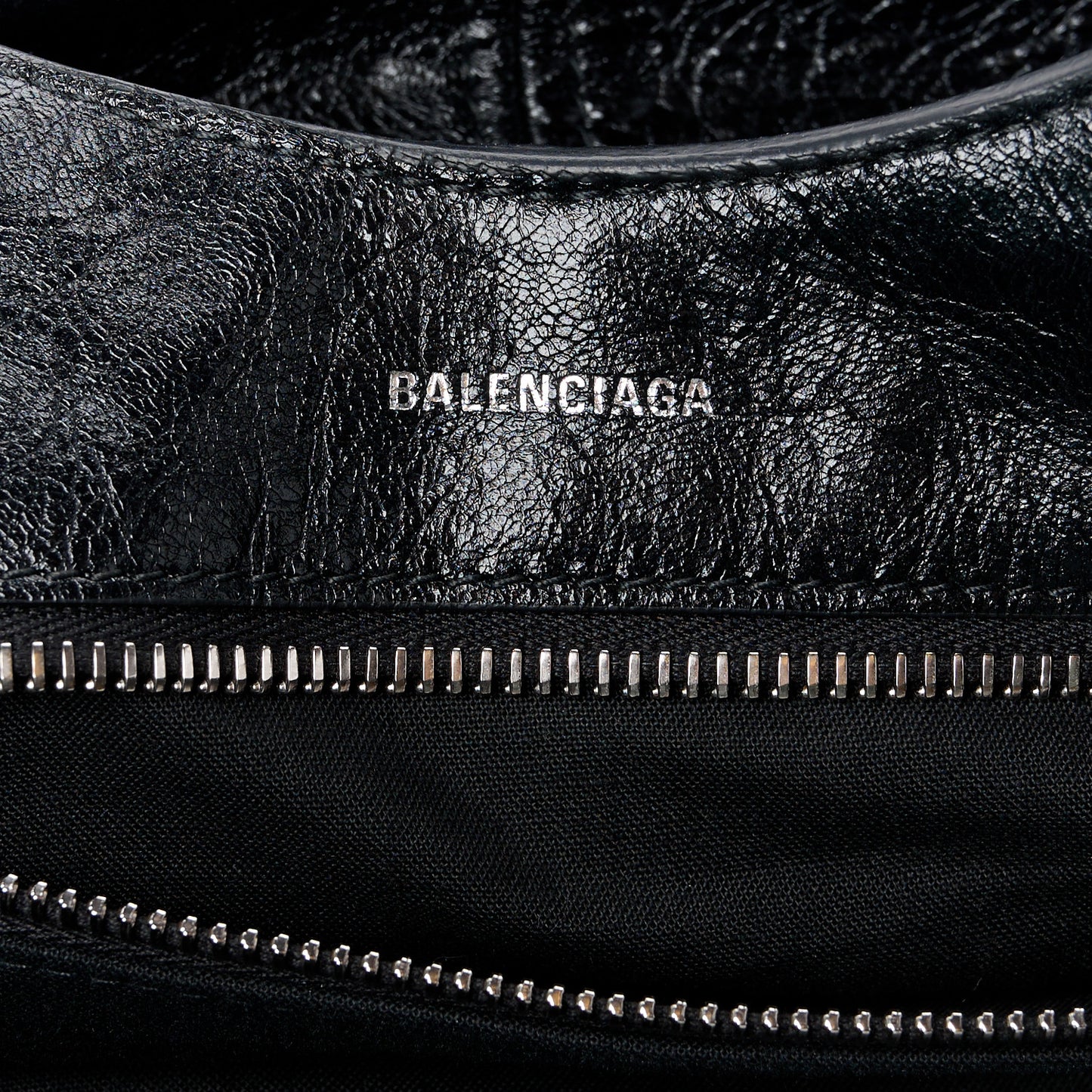 Agneau Arena Medium Le Cagole Carry All Bag Black