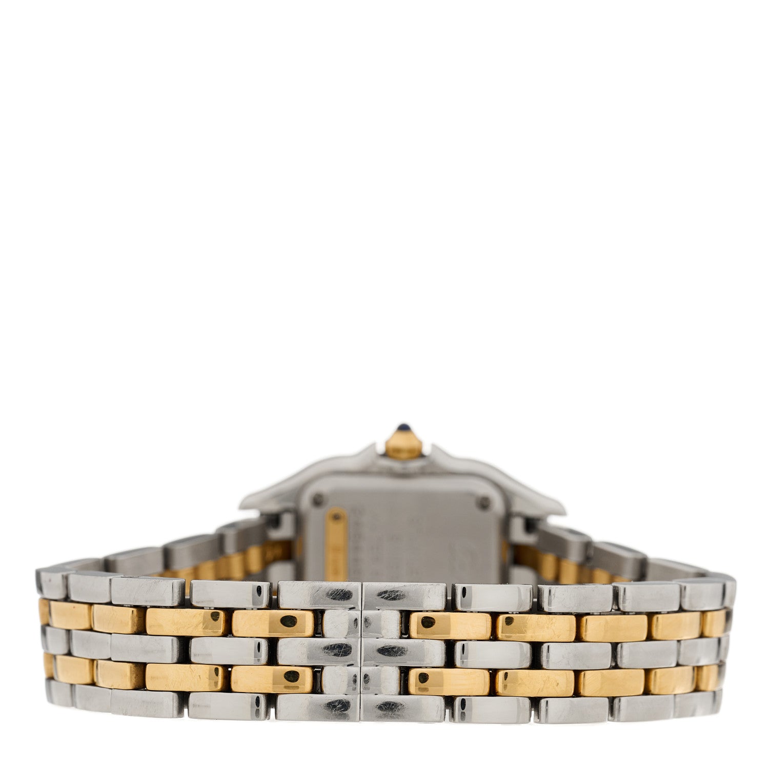 Cartier Stainless Steel 18K Yellow Gold 22mm Panthere Quartz Watch 3 of 5