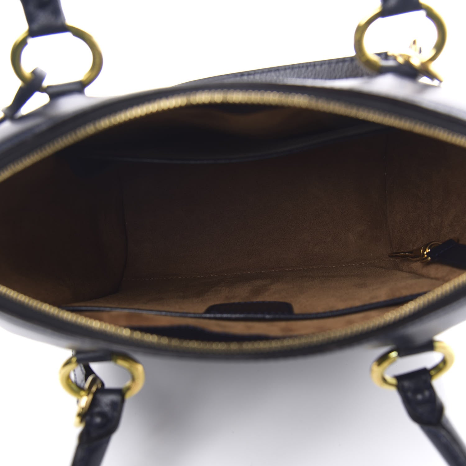 Delvaux Grained Calfskin Charme Tote Jumping Marine 6 of 12