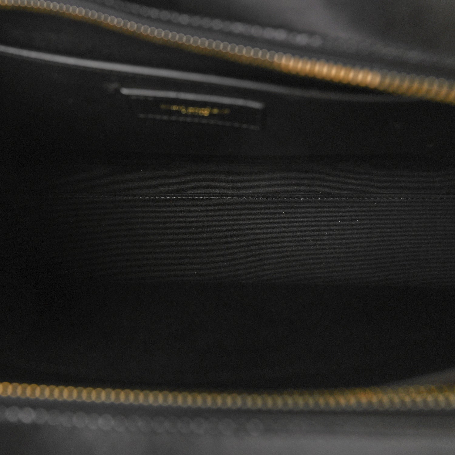 Saint Laurent Shiny Calfskin Medium Uptown Tote Black 5 of 11