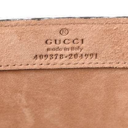 Gucci Calfskin Embossed Medium XL Tote Red 5 of 6