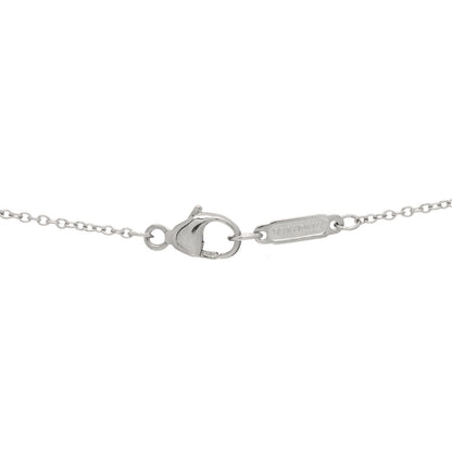 Tiffany Platinum Diamond Jazz Graduated Drop Pendant Necklace 4 of 5