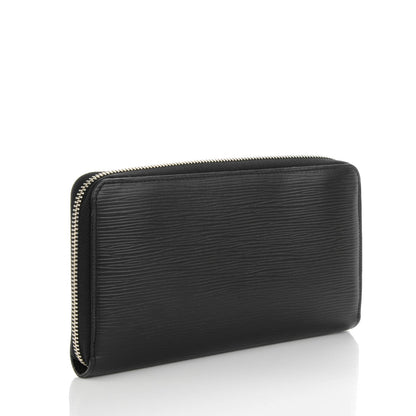 Louis Vuitton Epi Zippy Organizer Wallet Black 3 of 7