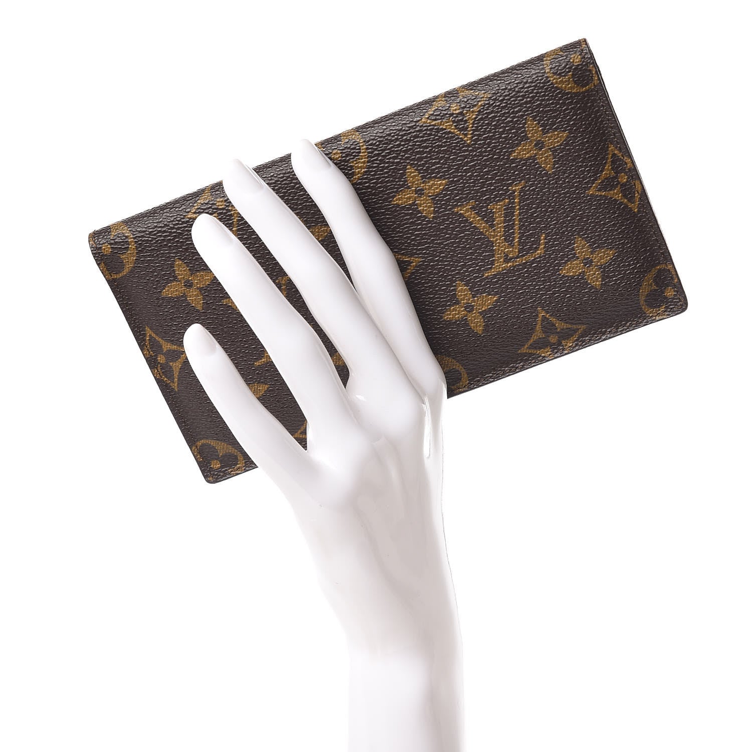 Louis Vuitton Monogram Simple Checkbook Holder Wallet Cover 2 of 9