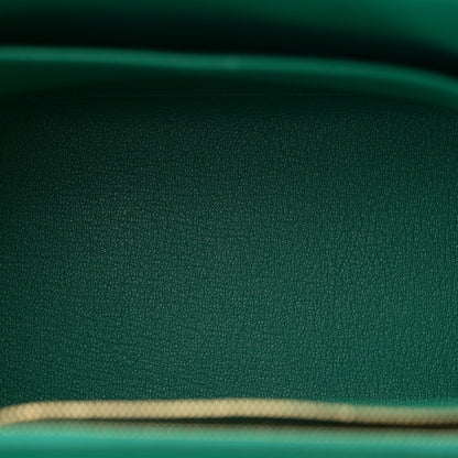 Hermes Epsom Kelly Sellier 25 Vert Vertigo 5 of 10