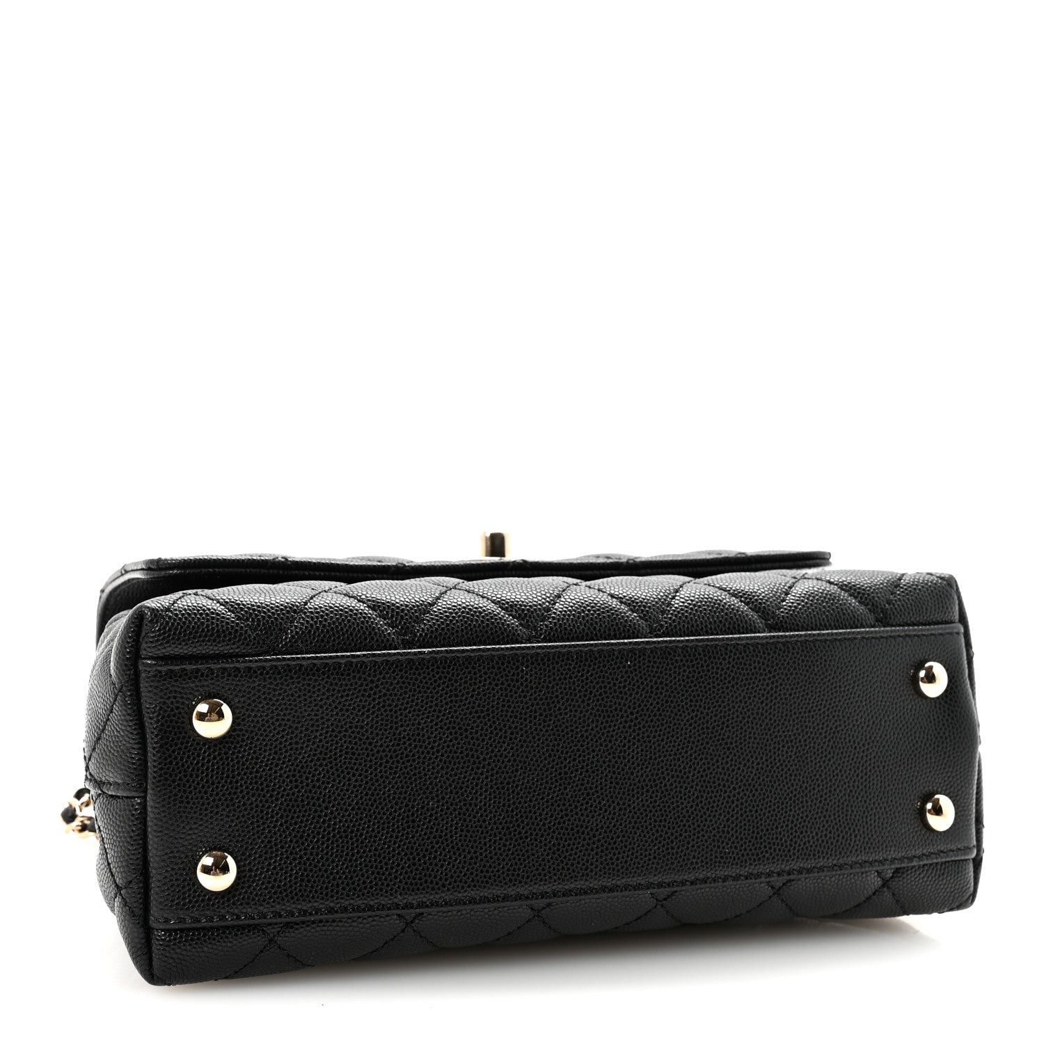 Chanel Caviar Quilted Mini Coco Handle Flap Black 4 of 10