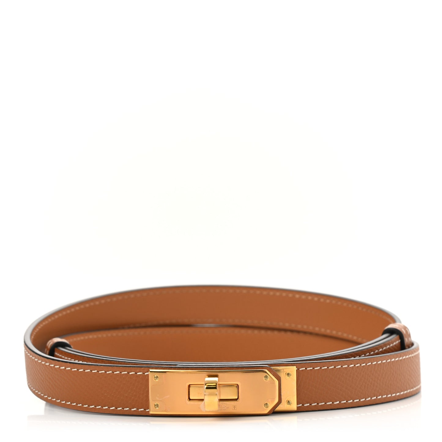 Epsom Kelly Belt Gold