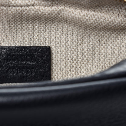 Gucci Pebbled Calfskin Small Soho Disco Bag Blue 7 of 7