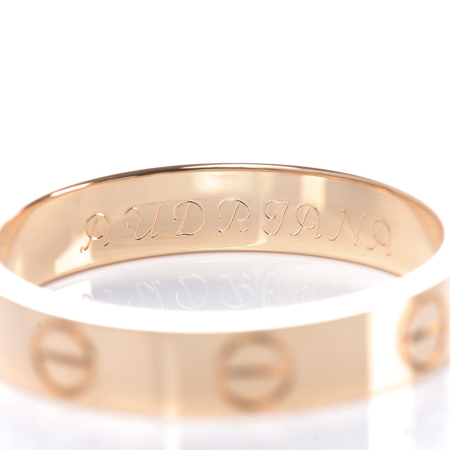 Cartier 18K Yellow Gold 3.5mm LOVE Wedding Band Ring 52 6 5 of 6