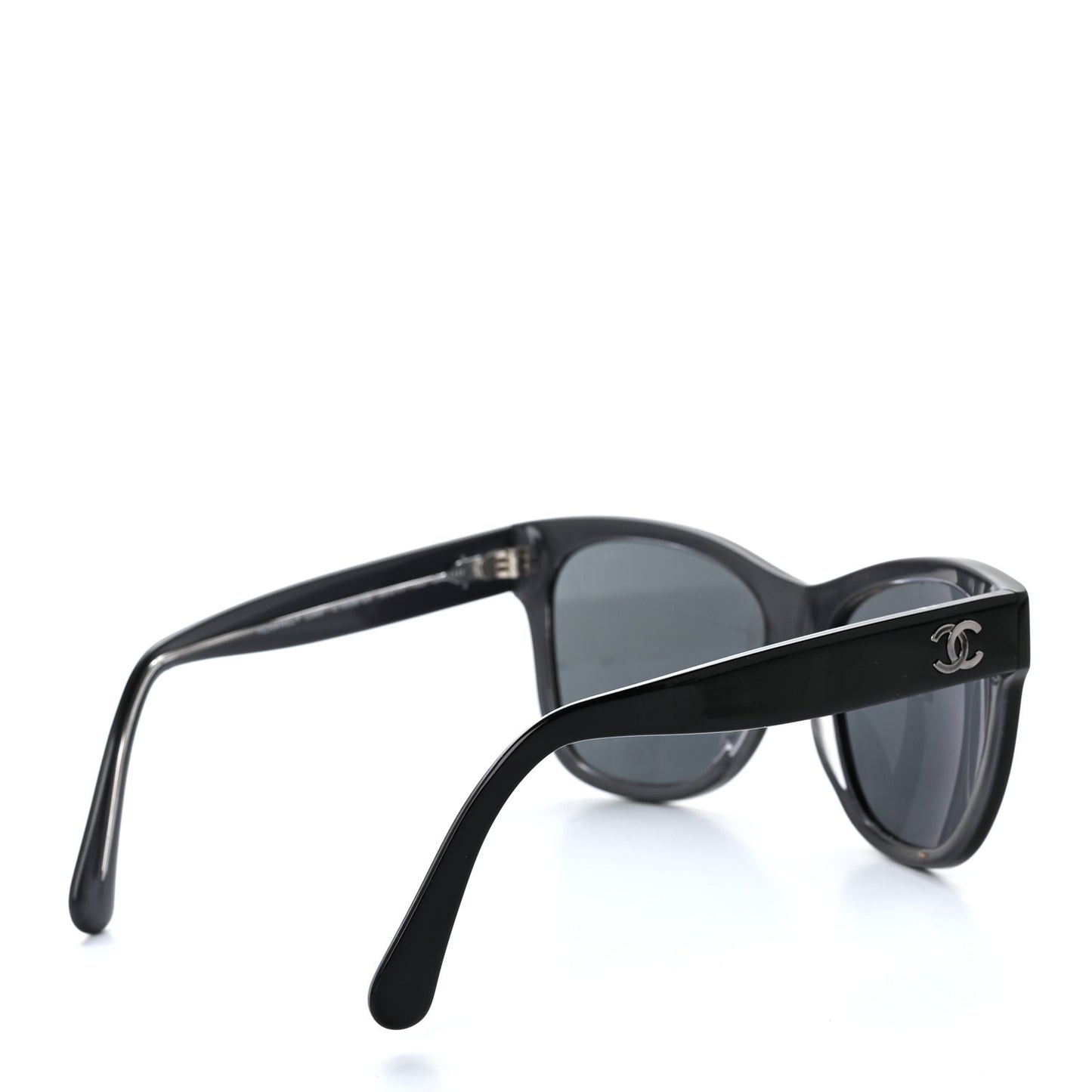 Acetate Polarized Square CC Sunglasses 5380 Black