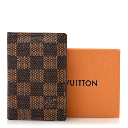 Louis Vuitton Damier Ebene Pocket Organizer NM 9 of 9