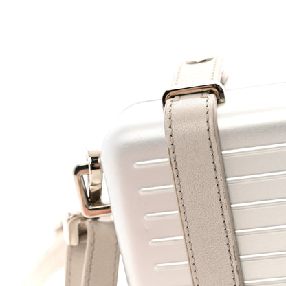 Christian Dior X RIMOWA Aluminum Personal Clutch On Strap Silver 14 of 18