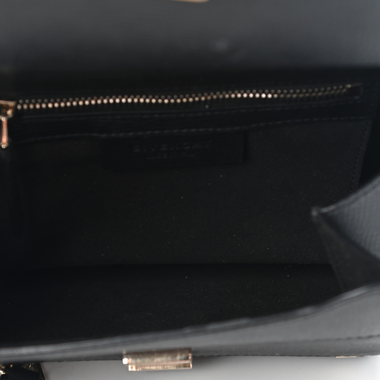 Givenchy Textured Calfskin Mini Pandora Box Crossbody Bag Black 7 of 19