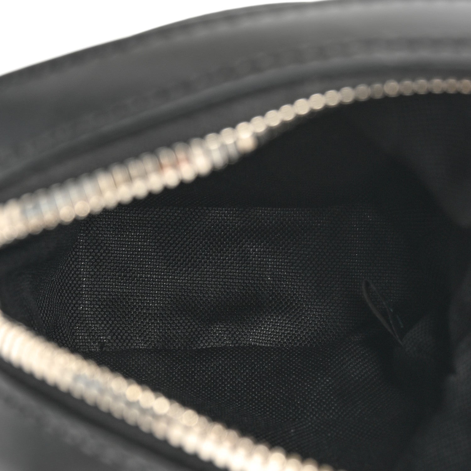 Gucci GG Supreme Monogram Appia Calfskin Web Small Camera Messenger Bag Black Grey 5 of 10