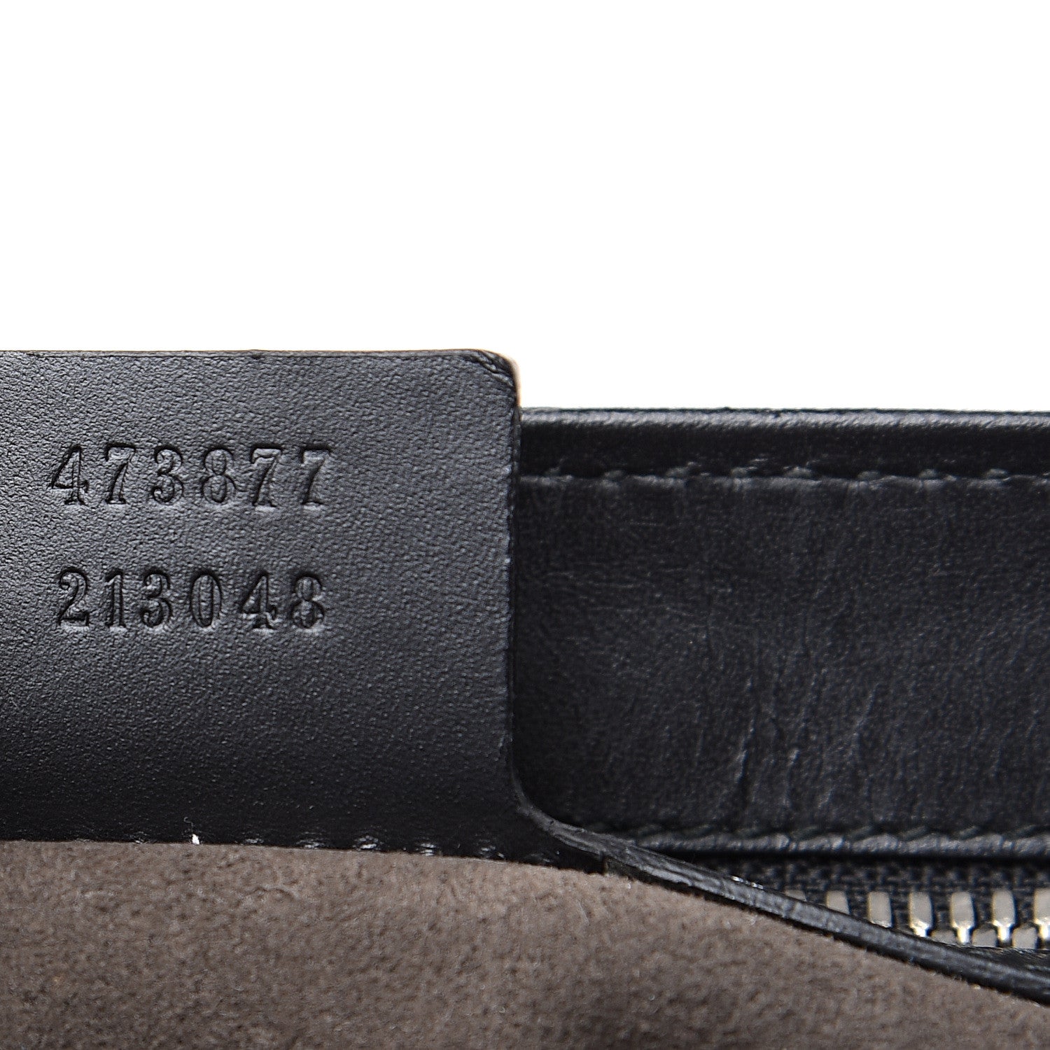 Gucci Guccissima Signature Single Buckle Flap Messenger Bag Black 6 of 14
