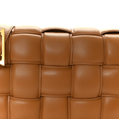 Bottega Veneta Nappa Maxi Intreccio Padded Cassette Crossbody Bag Caramel 10 of 12