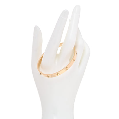 Cartier 18K Yellow Gold LOVE Bracelet 18 2 of 6
