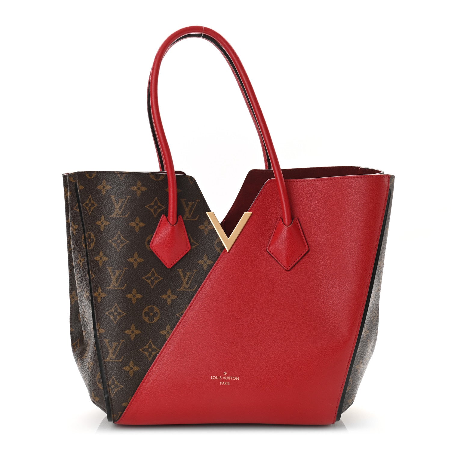 Louis Vuitton Calfskin Monogram Kimono Tote Cherry 1 of 14