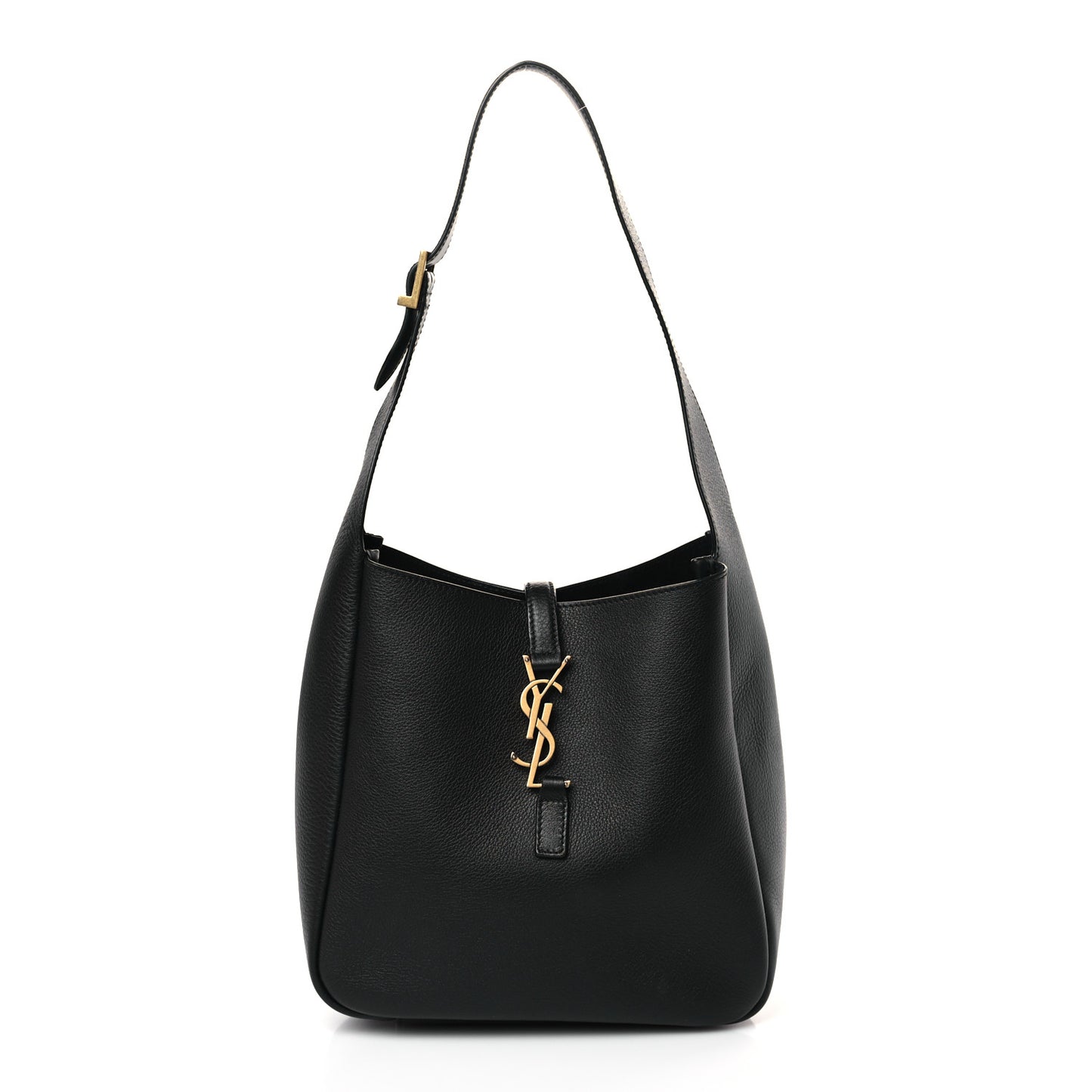 Smooth Calfskin Small Le 5 A 7 Soft Hobo Black