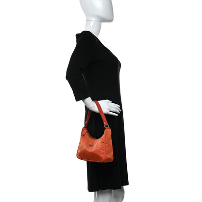 Prada Tessuto Nylon Sport Shoulder Bag Arancio 2 of 12